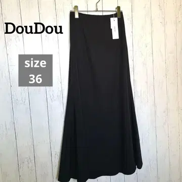 DouDou 피브릴 머메이드 스커트