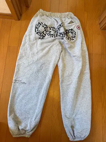 9090girls 레오파드 스웨트 팬츠