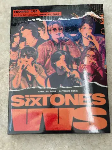 새상품급 SIXTONES LIVE DVD VVS 초회반 사진집 포함