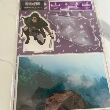 진격의 거인 진격의 히타 아크릴 스탠드 엘빈