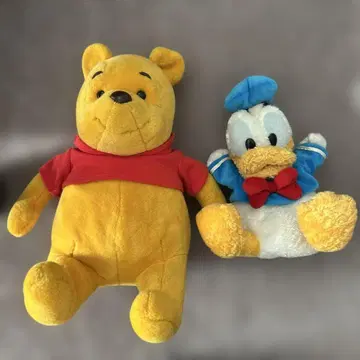 곰돌이 푸 도날드 봉제 인형