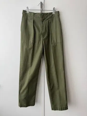 Spick & Span 백 새틴 이지 카고 팬츠 38