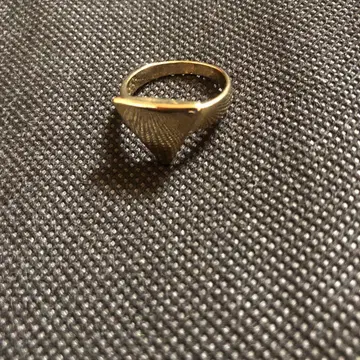 미사용 스터드 반지 골드 히스 ROCK