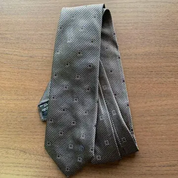 던힐 실크 소재 넥타이