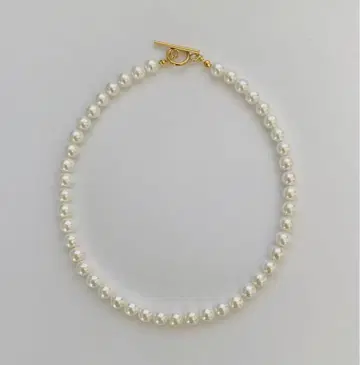 [ 조개 펄 숏 목걸이 ]