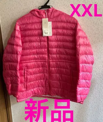새상품 UNIQLO 유니클로 울트라 라이트 다운 핑크 XXL