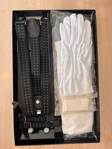 결혼식 신랑 잡화 7종 세트 (셔츠 포함)