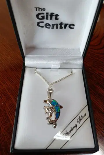 뉴질랜드산 파우아 조개 목걸이 귀걸이