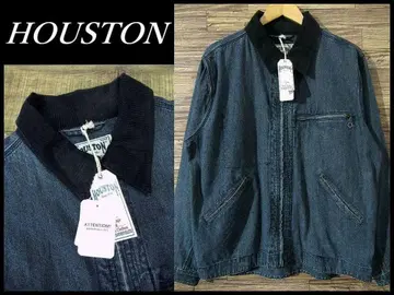 25SS 시착만 한 상품 휴스턴 슬라브 데님 지퍼 워크 커버올 L