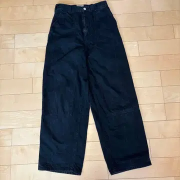 the shishikui 페인터 팬츠 34 블랙