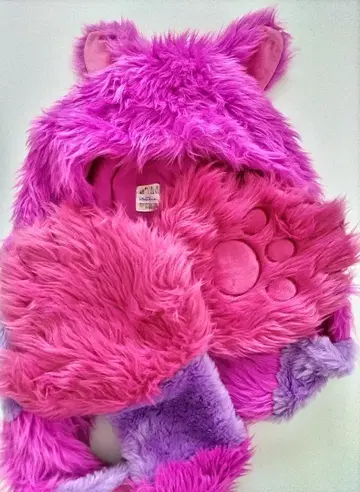 디즈니랜드 체셔 고양이 팬 캡 머플러 캡