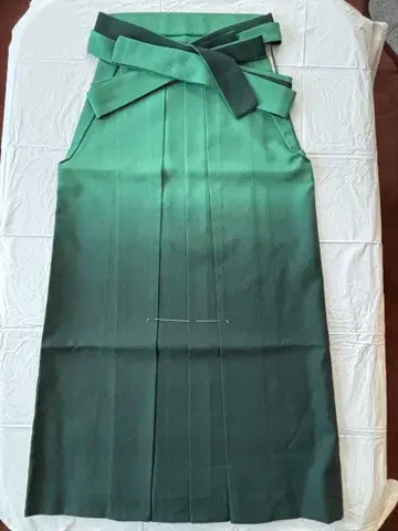 그라데이션 그린 하카마