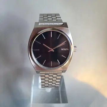 NOXIN 아날로그 손목시계 블랙 실버