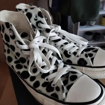 Converse All Star 레오파드 무늬 스니커즈