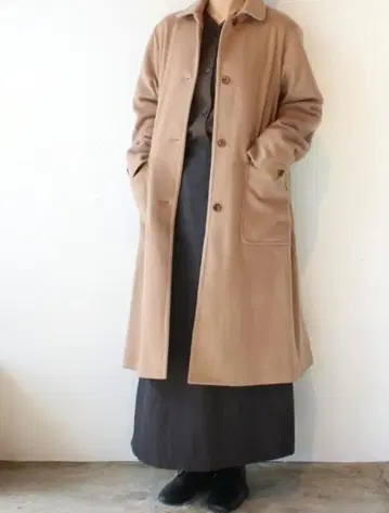 울 비버 스텐카라 코트