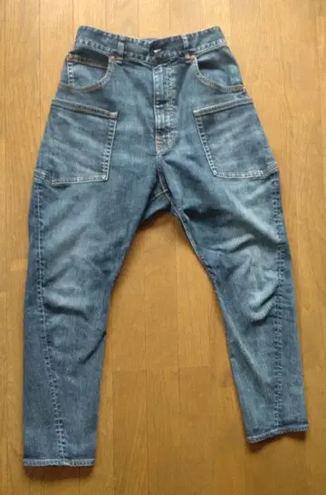 URCH RNA 배기 데님 팬츠