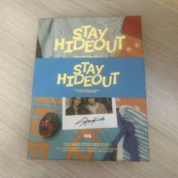미개봉 새상품(opp 봉투 미개봉) 스키즈 4th STAY HIDEOUT