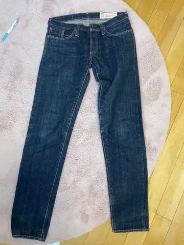 에비수 돈나 EVISU DONNA 로우라이즈 청바지