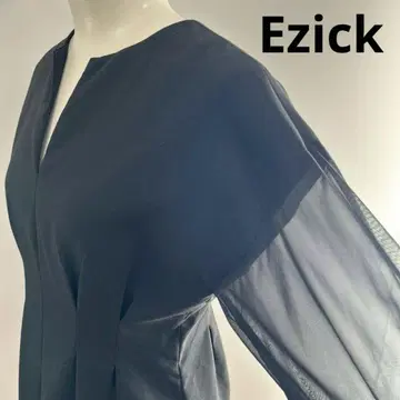 [ 새상품급 ] Ezick 에지크 턱 커브 드레스 원피스 긴팔