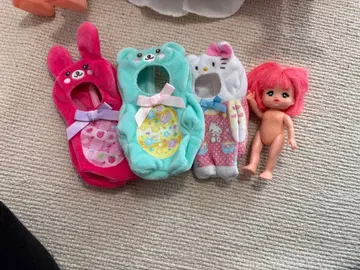 포켓 멜짱 의상 세트 토끼 곰 고양이