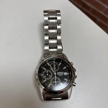 SEIKO 크로노그래프 쿼츠 손목시계