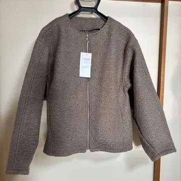 그레이 플리스 자켓 사이즈 M
