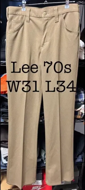 Lee 70s 슬랙스 W31 L34 플레어 아메카지 42 탈론