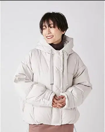 FRAY I.D 프레이 아이디 후드 다운 자켓 (WHT-1)