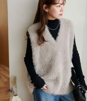 [ 미사용 새상품 ] WEB 한정판 페더얀 튜닉 베스트