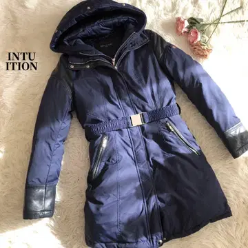 INTUITION  다운 벨트 네이비