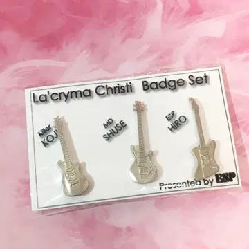 La'cryma Christi 시그니처 모델 핀 배지 ESP 라크리마