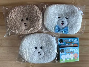 모프모프 비숑 포근포근 파우치 시프라 한정판 가챠가챠 캡슐 토이