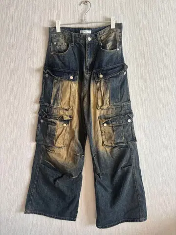 A.T.C. 카고 스타일 다크 데님