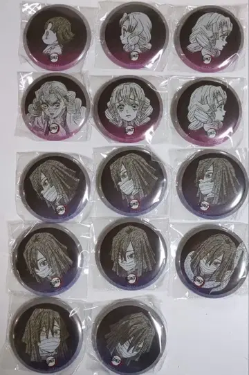 귀멸의 칼날 미츠리 이쿠로 다이닝 히로마 즐거운 복권 캔뱃지 복권