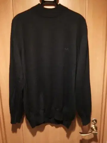 클리닝 택 포함 mila schon 자수 로고 캐시미어 실크 니트