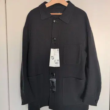 UNIQLO+J 울 블렌드 오버 사이즈 셔츠 자켓 M