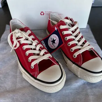 CONVERSE 일본제 로우컷 스니커즈 레드