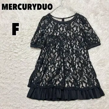 MERCURYDUO 머큐리 듀오 전체 레이스 원피스 튜닉