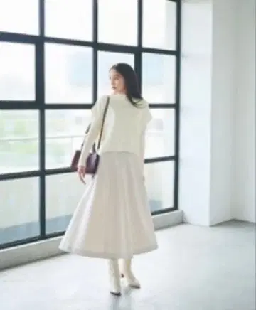 natural beauty basic 플레어 롱 스커트 oggi 게재