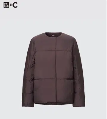 UNIQLO C 브라운 다운 자켓 M 사이즈