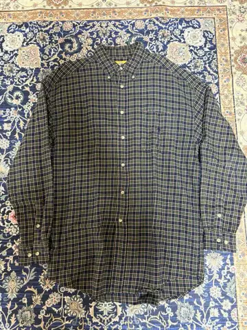 덕 헤드 구제 의류 플란넬 셔츠 L