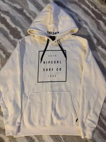 립컬 후드 부착 후드티 L 사이즈 아이보리