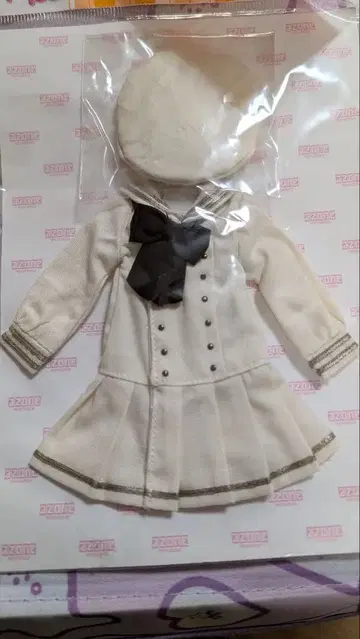 [ 새상품 ] 퓨어니모 pnxs 김나지움 세일러 원피스 세트 아이보리