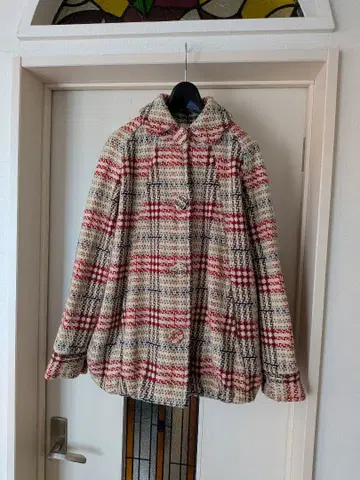 PAUL & JOE 체크 무늬 자켓 36