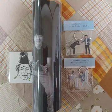 [ 새상품 미개봉 ] 쟈루쟈루 T셔츠 아크릴 키링 2개 메모장?