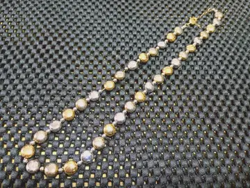 골드 실버 목걸이