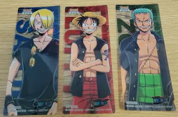 점프 페어 IN 애니메이트 2003 원피스 책갈피 3장