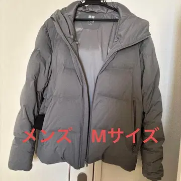 UNIQLO 다운 자켓 남성용 M 라이트 그레이
