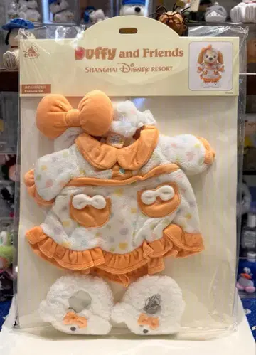 상하이 디즈니 쿠키앤 인형 s 코스튬