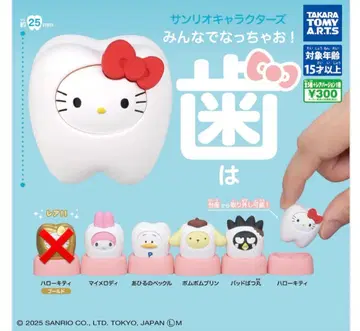 산리오 캐릭터즈 모두 함께 되자! 치아 레어 없음